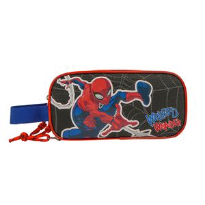 CARTUCHERA DREAMLAND SPIDERMAN NEGRO