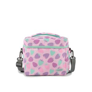 LONCHERA SAHIR MEDIANO FRESAS ROSADO