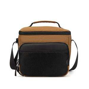 LONCHERA PORTA MARSHALL MARRON/NEGRO